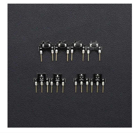 ECell: Breadboard Plug-in Diode and Transistor Kit