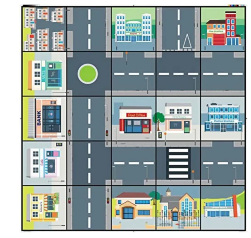TTS Bee-Bot helps us Mat