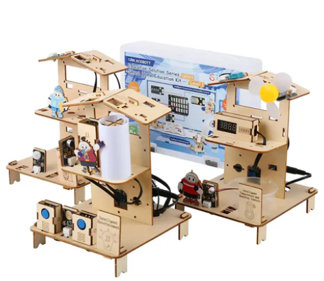 ACEBOTT 3-in-1 STEM ESP32 Smart Home Kit is Arduino Compatible