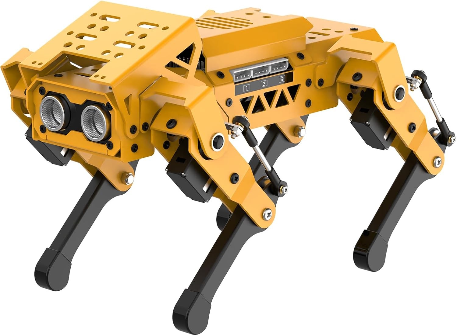 MechDog Robot Dog for Arduino Scratch Python Entry-level Intelligent Robot Kit, with ESP32 AI Camera Image Head, Self-balancing Target Recognition and Tracking Open Source Bionic 4중 Programming Scienc