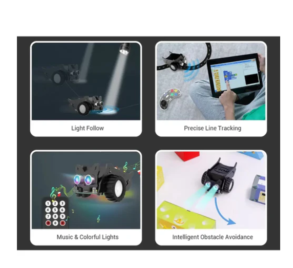 CrowBot BOLT -  Open source programmable smart robot car kit with joystick