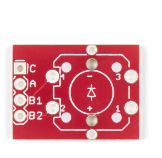 Sparkfun LED Haptic Button Breakout Board