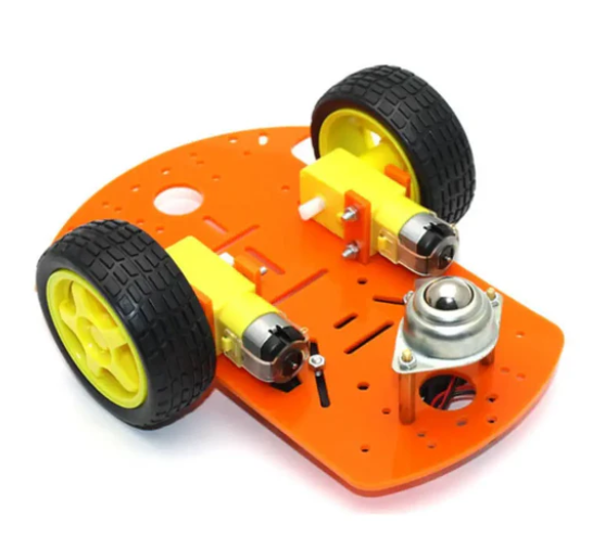JSumo RoboMOD 2WD Mobile Robot Chassis Kit (Orange)