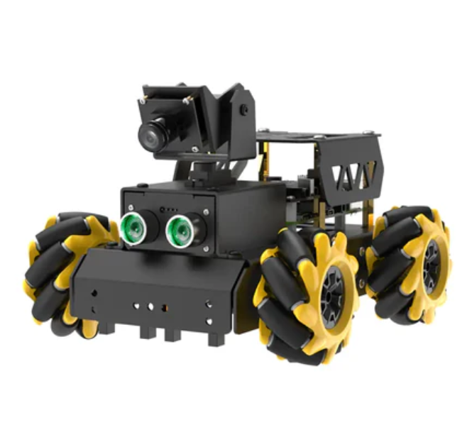 Hiwonder TurboPi Raspberry Pi 5 Omnidirectional Mecanum Wheel Robot Car Kit Open Source Python for Beginners (Includes Raspberry Pi 5 8GB)