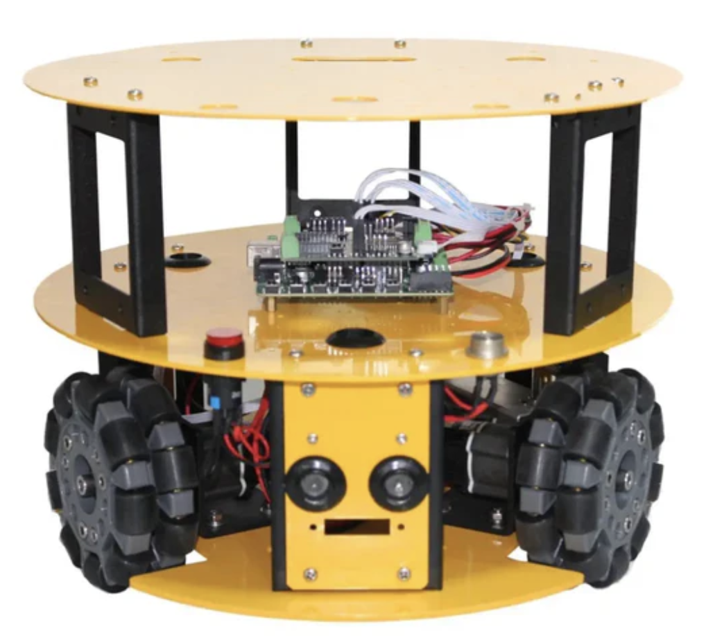 3WD Compact Omnidirectional Arduino Compatible Mobile Robot Kit