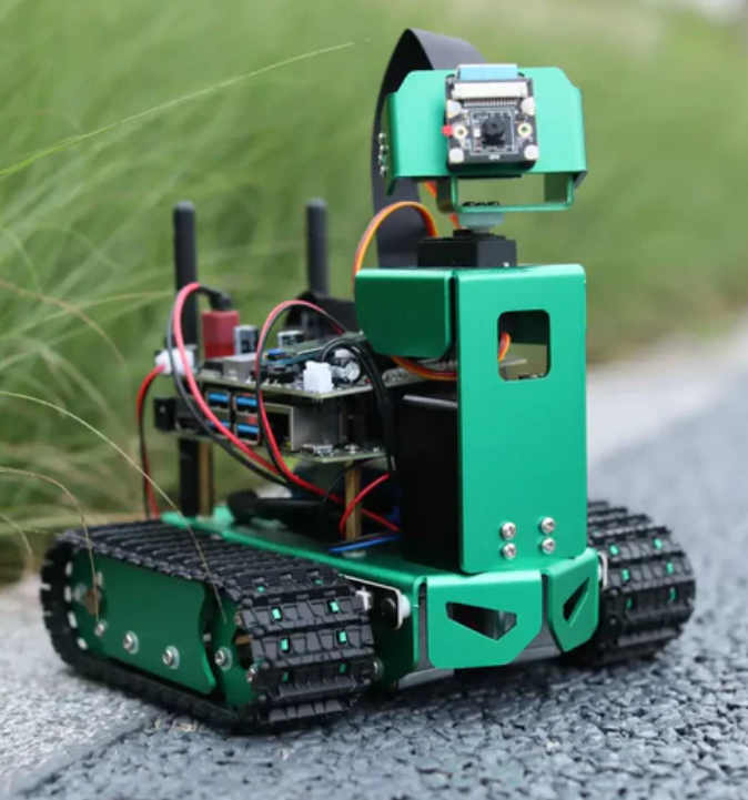 Yahboom Jetbot Standard Edition AI Robot with HD Camera for Jetson Nano 4GB (without Jetson Nano development board)